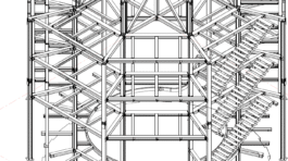 Dujų sandėlio rekonstrukcija. "Detalūs 3D modeliai konstrukcijų vizualizacijai". "Statybinių konstrukcijų projektavimas naudojant BIM technologijas"